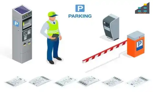 راهبند تردد پارکینگ